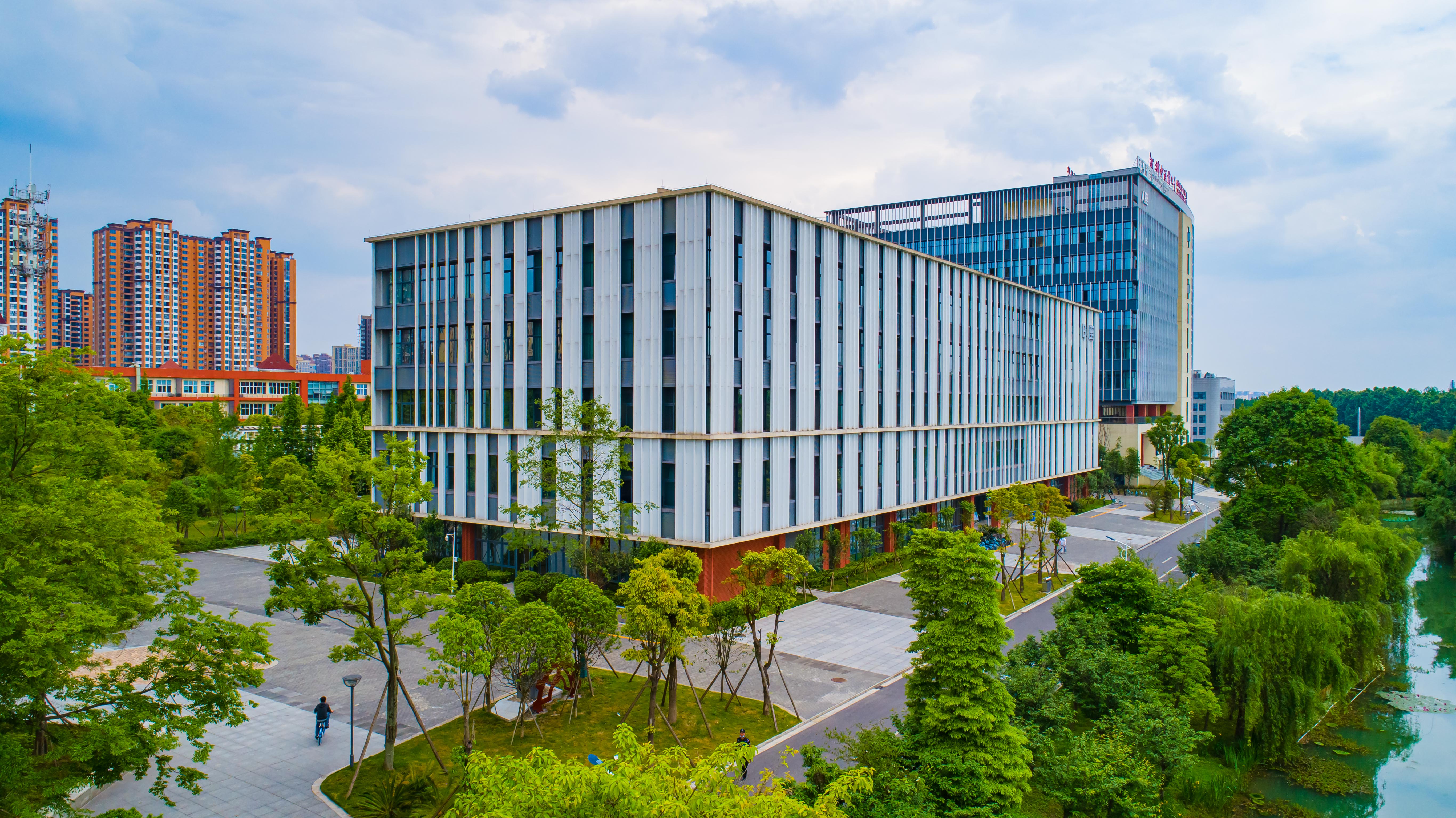 Campus view of Chengdu Technological University (Pidu Campus)